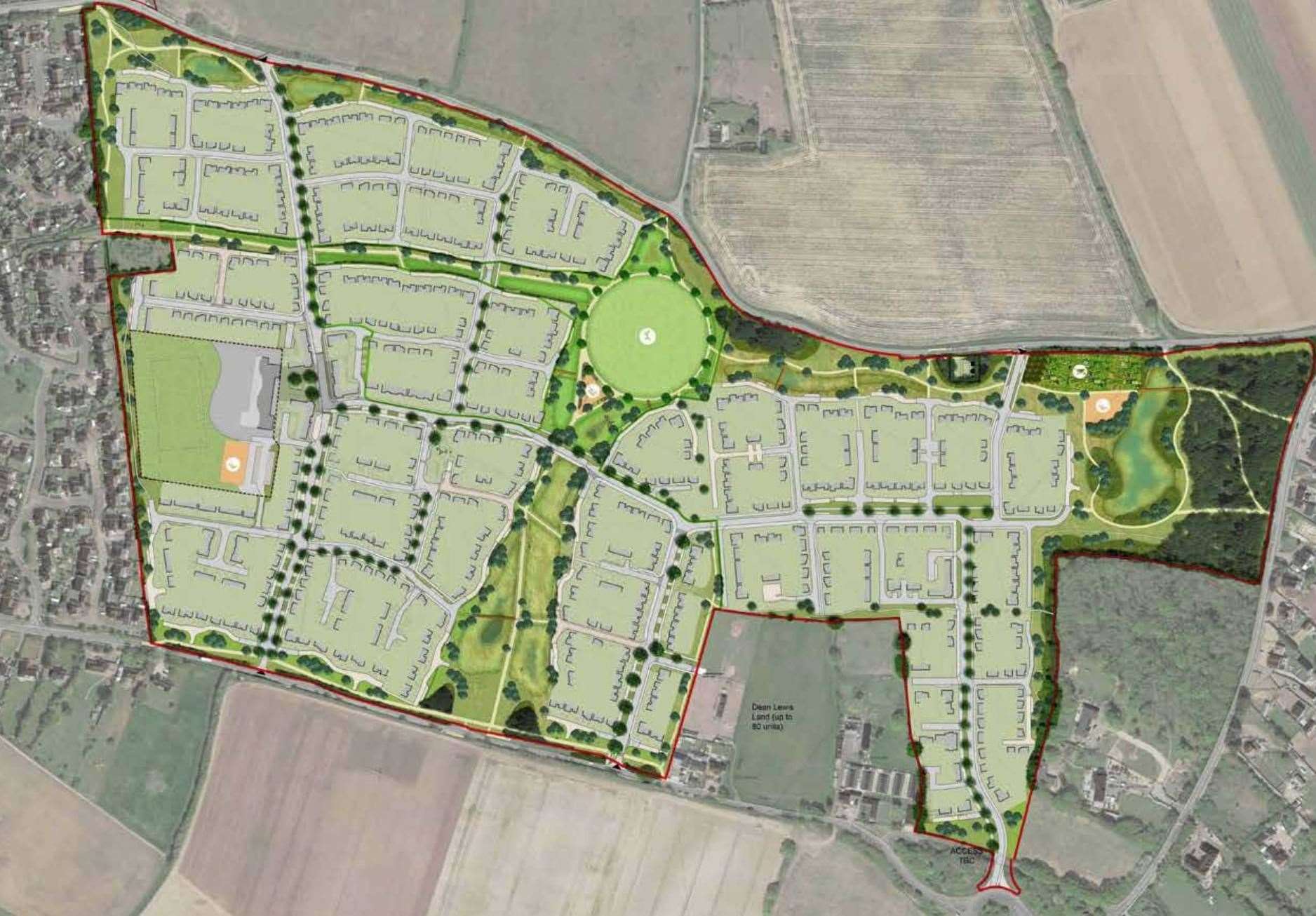 Plans for more than 700 homes in High Halstow have been submitted