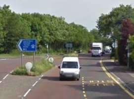 The A251 where it meets the M2. Picture: Google street view.