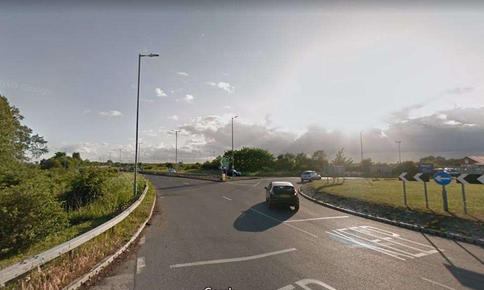 Police were told about anti-social incidents at the Sandwich bypass. Picture: Google
