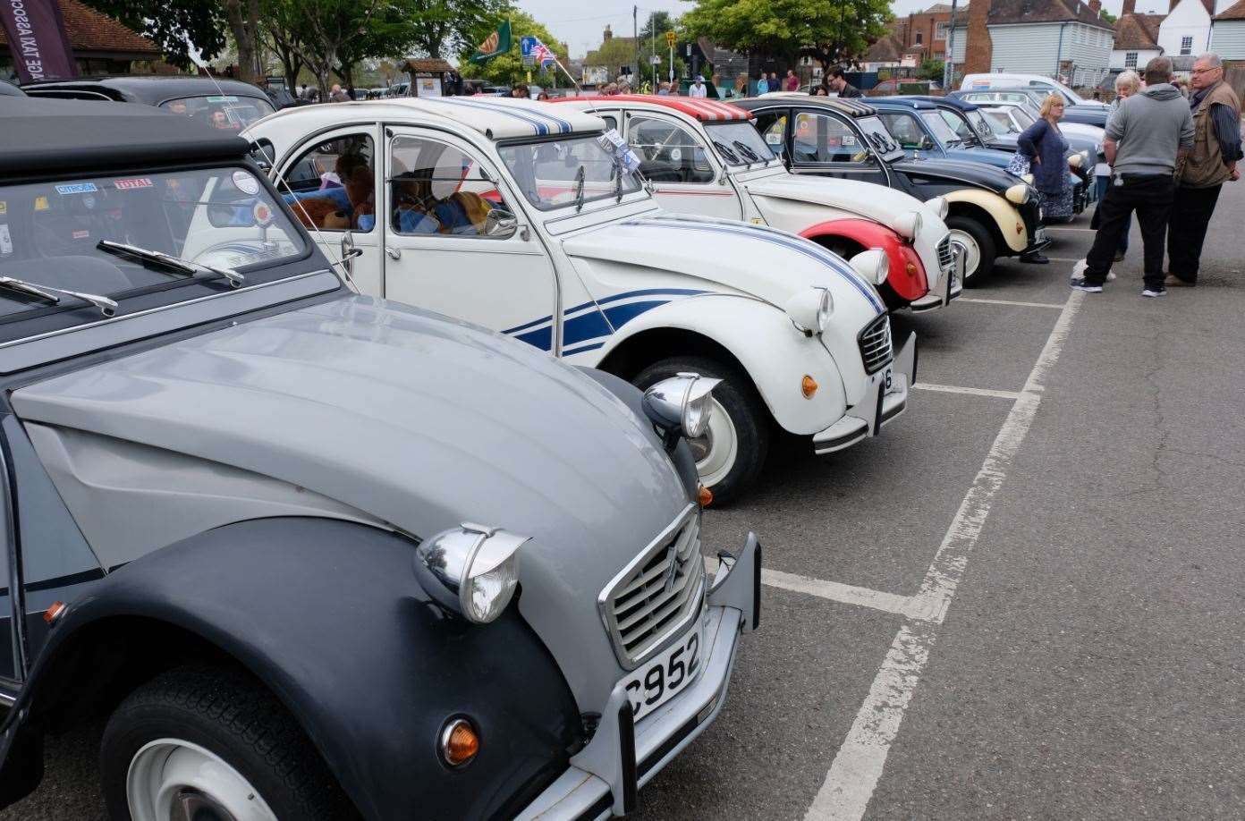 Vintage vehicles will take over the town of Faversham. Picture: James Adley