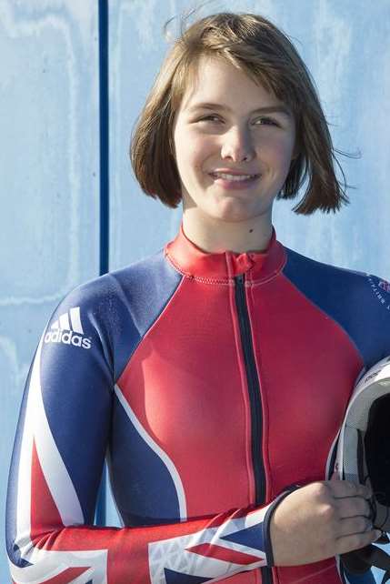 Winter Paralympian Millie Knight. Picture: Jason Dodd.