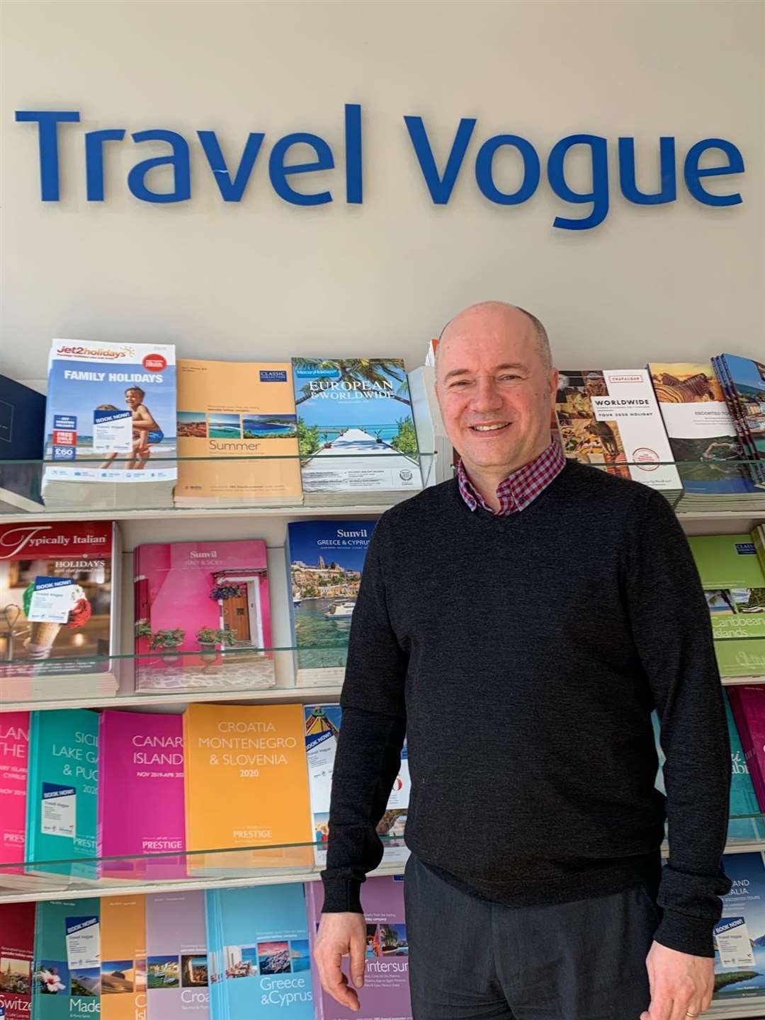 Andrew Baker, director of Travel Vogue Ltd