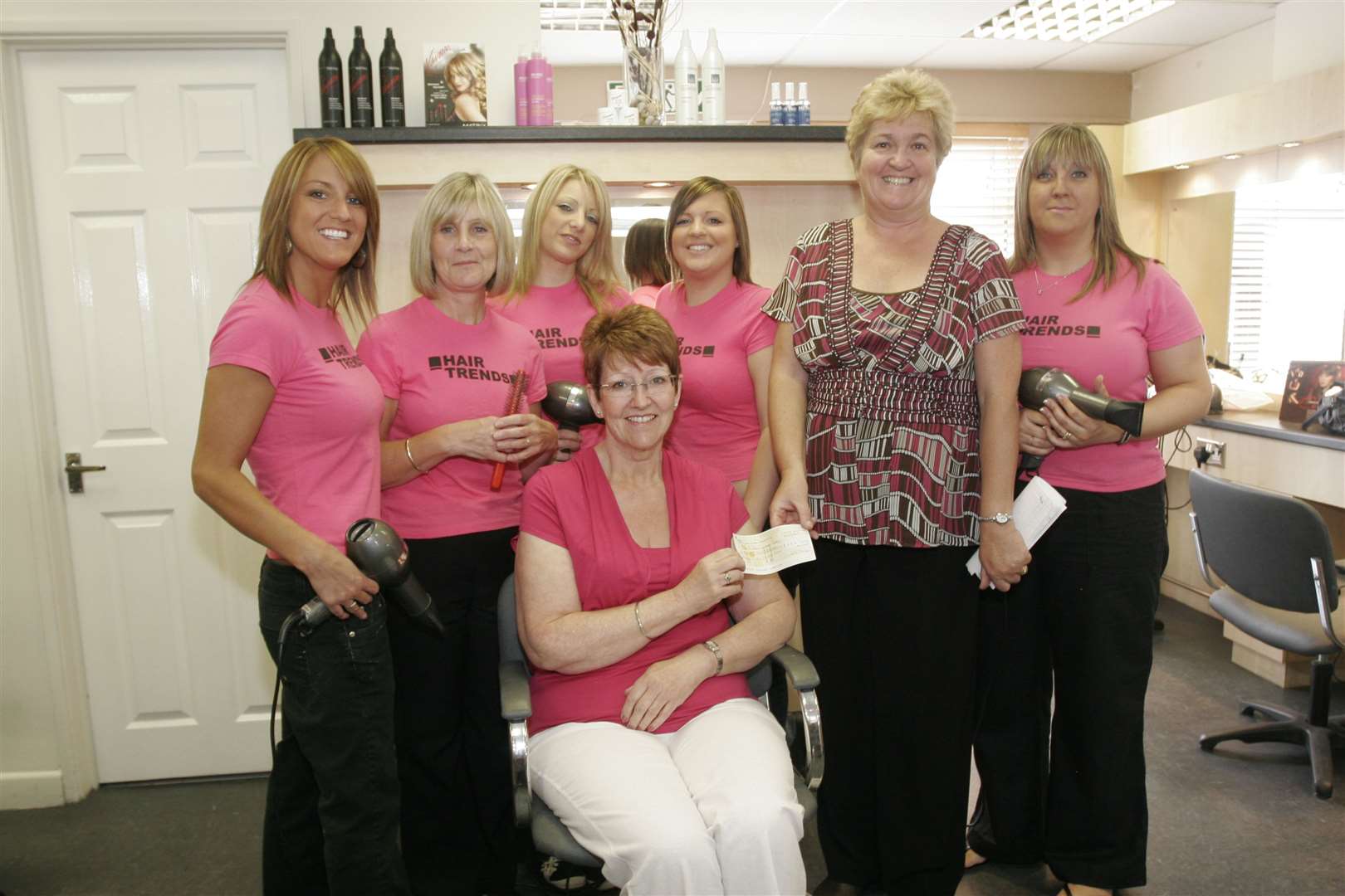 Owners of Hairtrends salon in Knights Road, Hoo, celebrate 50 years