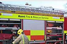 Firefighters were called to deal with the incident
