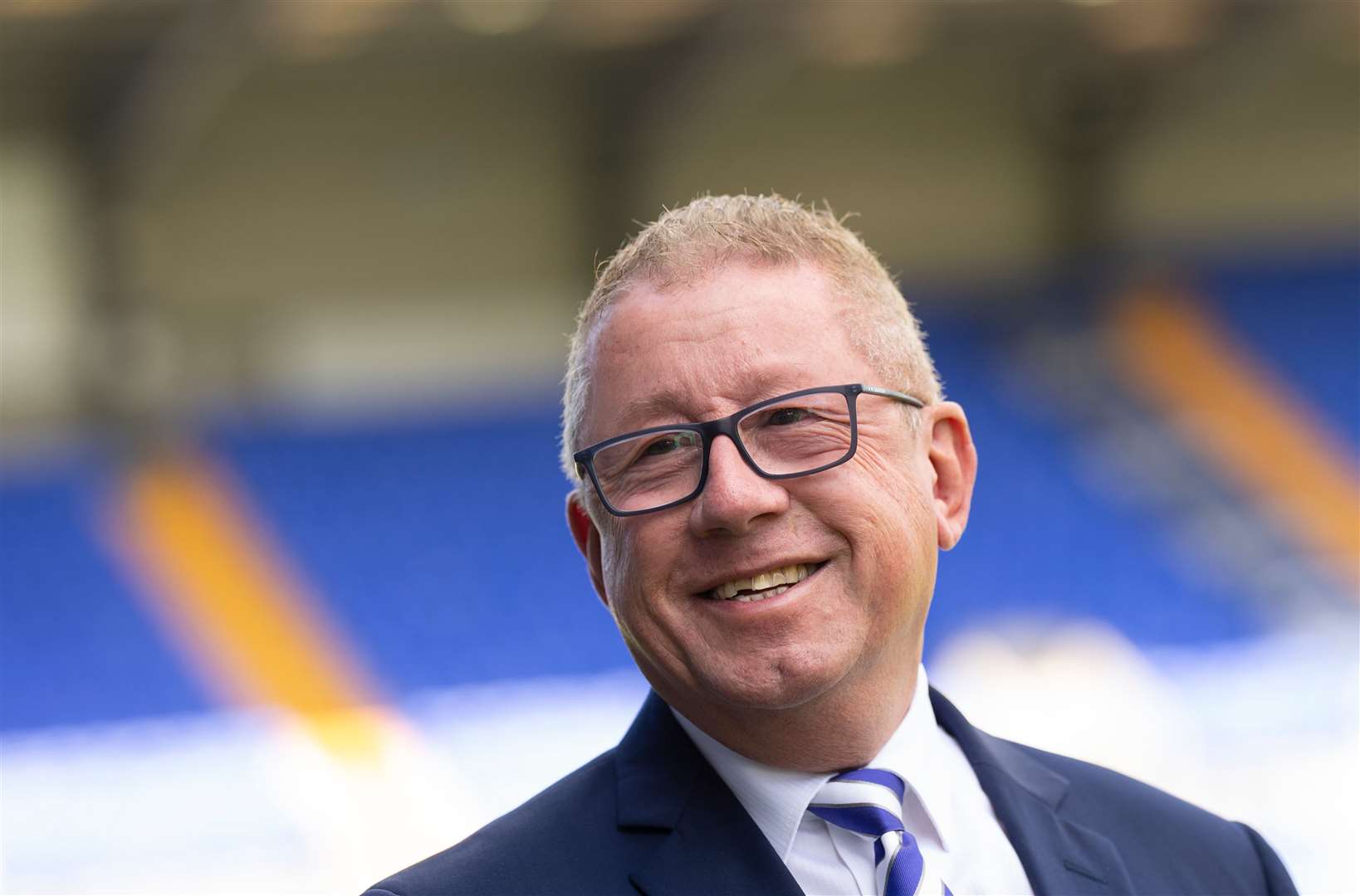 Gillingham chairman Paul Scally looking ahead to a brighter future Picture: Ady Kerry