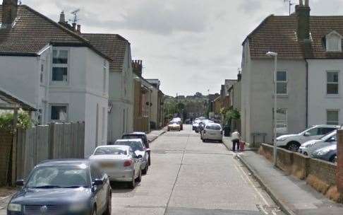 Fire crews were called to a house fire in Harwich Street in Whitstable this morning. Picture: Google Street View