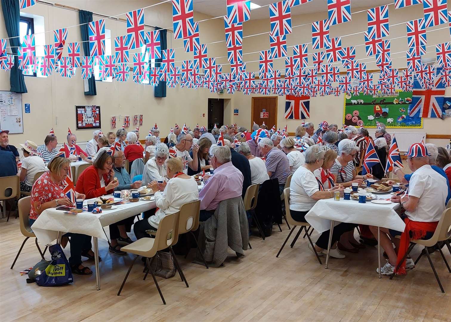 Bearsted Active Retirement Association had an afternoon tea party at Grove Green Community Hall. Picture: Peter Humphrey