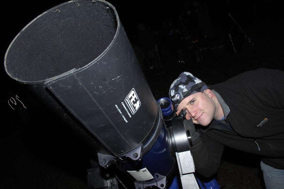 Will Hughes will present the talk Search For Aliens, at 2.30pm during this Saturday's event in Mote Park
