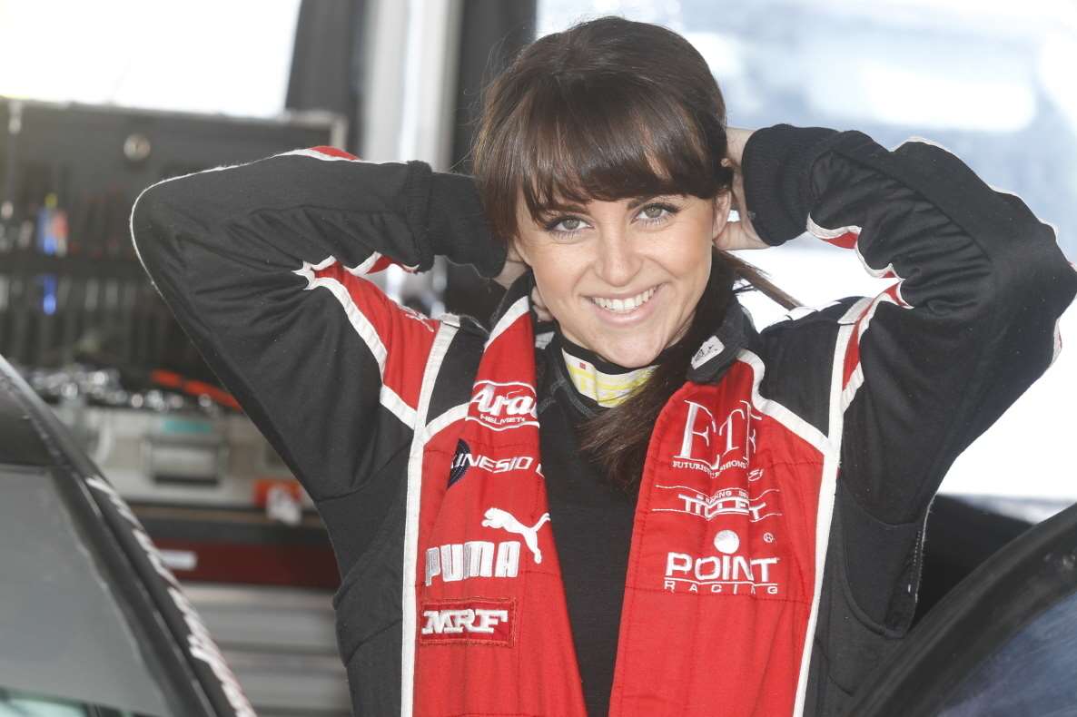 Sittingbourne-based race car driver Laura Tillett