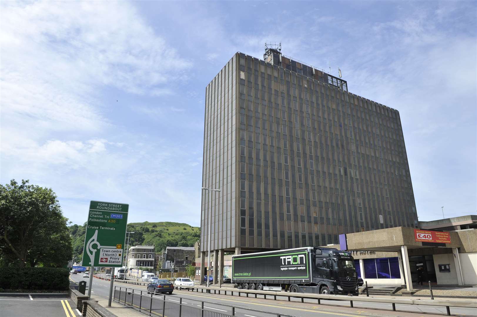 Burlington House in 2015, the year before its demolition. Picture: Tony Flashman