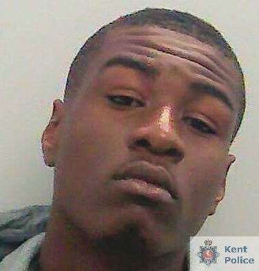 Quamdeen Olanrewaju, 25, has been jailed for 54 months. Picture: Kent Police
