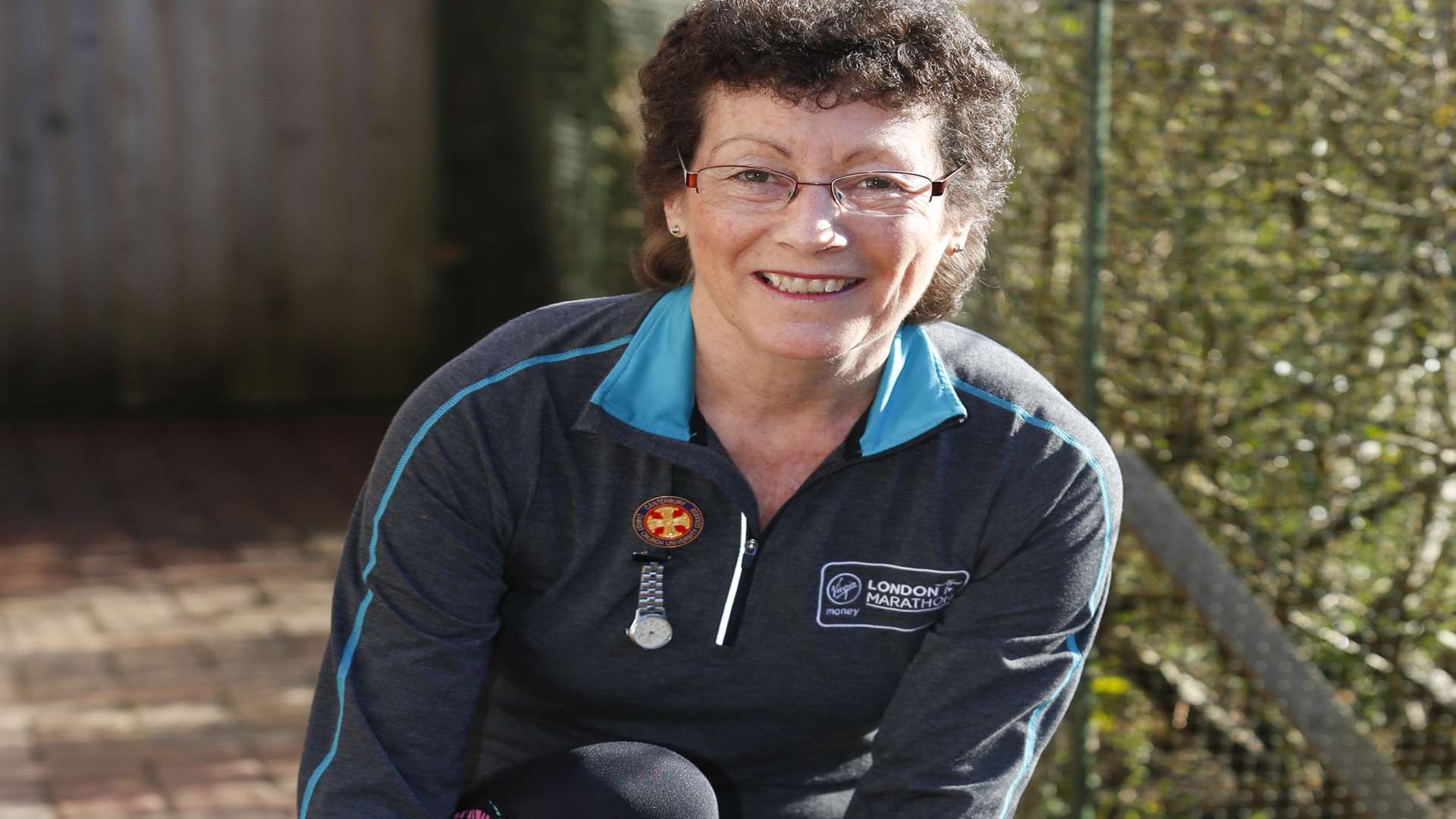 Gina Crocker is running the London Marathon to mark 60th birthday and retirement from nursing after 42 years