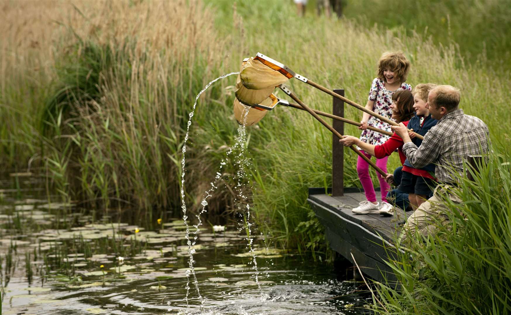 The National Trust runs family activities throughout the year Picture: John Millar/National Trust Images