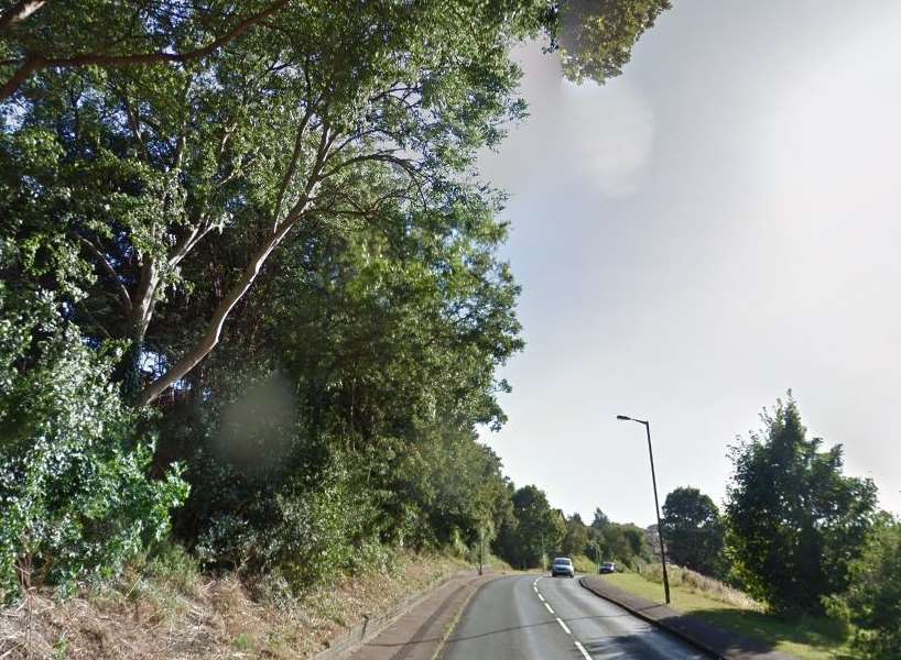 The trio were arrested in Street End Road, Chatham. Picture, Google Maps.