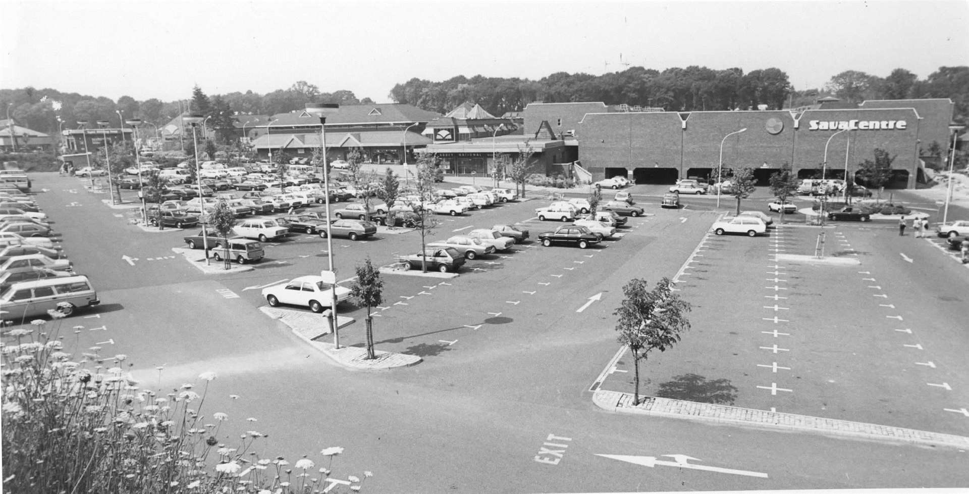 The Sava Centre in Gillingham, in July 1982 - now known as Hempstead Valley Shopping Centre