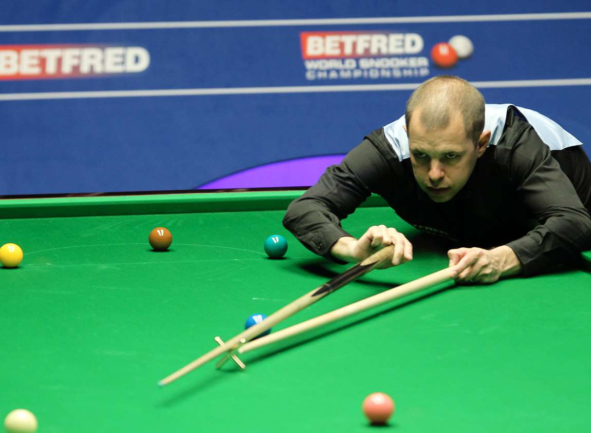 Ditton's Barry Hawkins will face Ronnie O'Sullivan in the second round at the Crucible. Picture: World Snooker