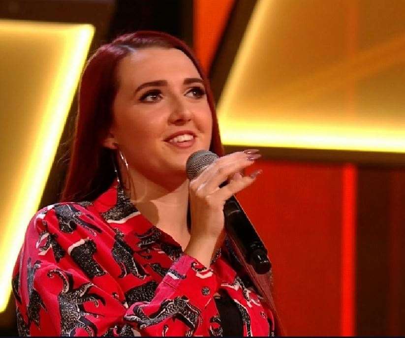 Alex-Nicole Jamieson from Sheppey faces the music on BBC's All Together Now (7863664)