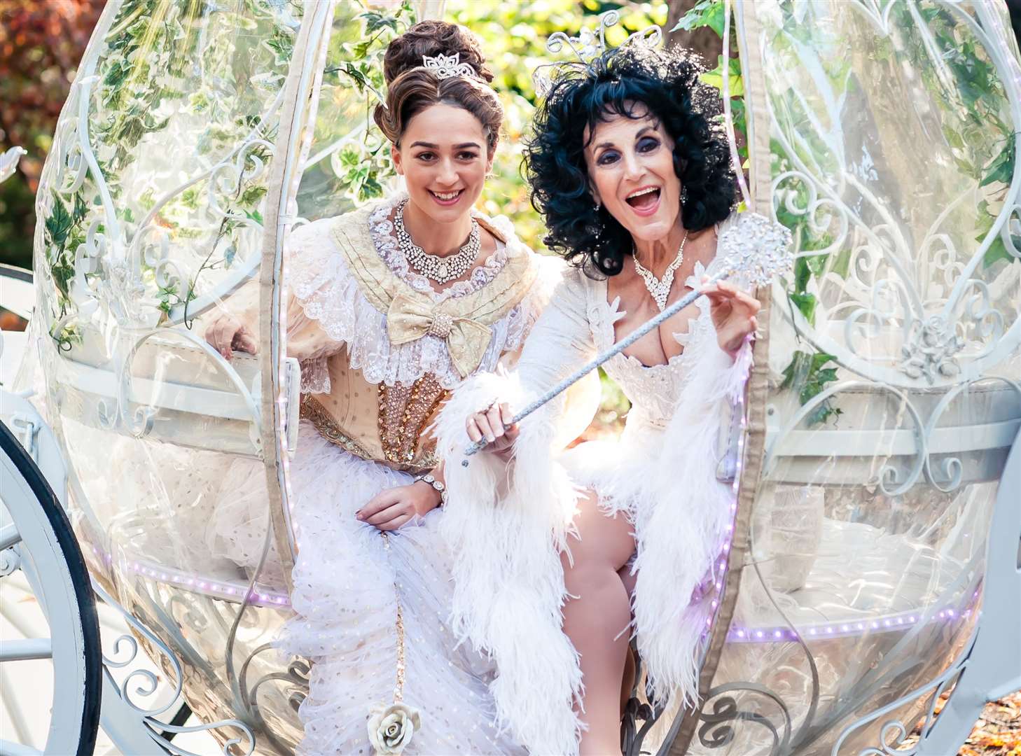 Birds of a Feather's Lesley Joseph stars in the panto at the Churchill Theatre this year Picture: Katie Darkins