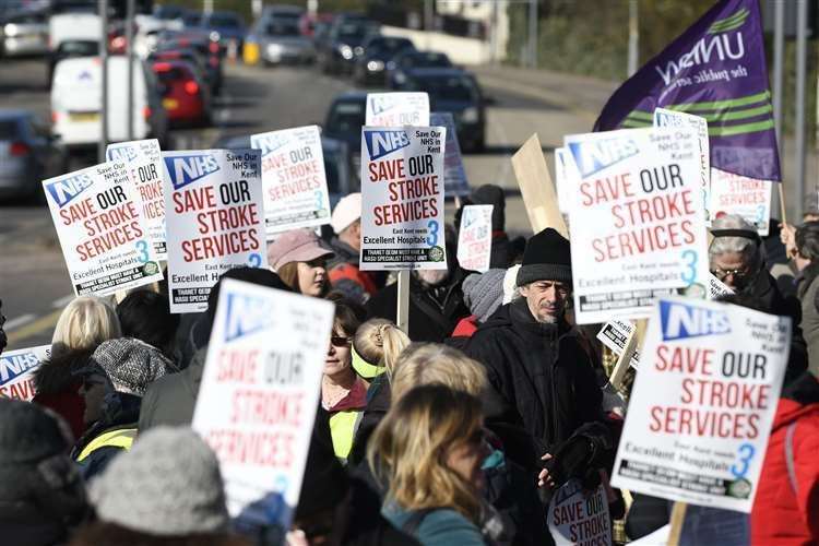 Protesters against plans to close stroke units in Medway, Thanet and Pembury have lost their fight after a judge rejected their appeal