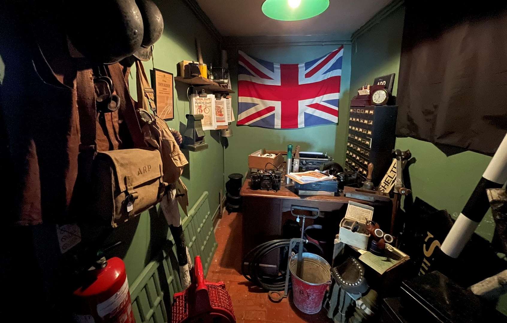 The Warden's Office in the Old Forge Wartime House