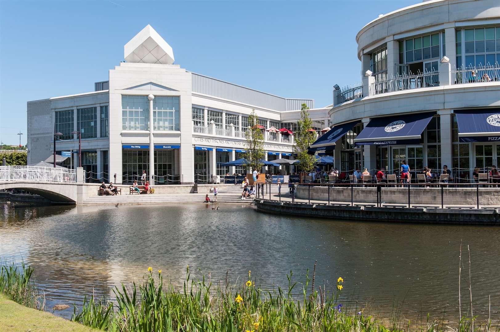 Bluewater, Dartford, was packed with parents trying to get to the Build-A-Bear workshop.