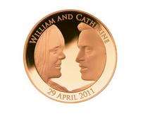 Kate and William gold coin, bestselling item the Scoin Shop, Bluewater.