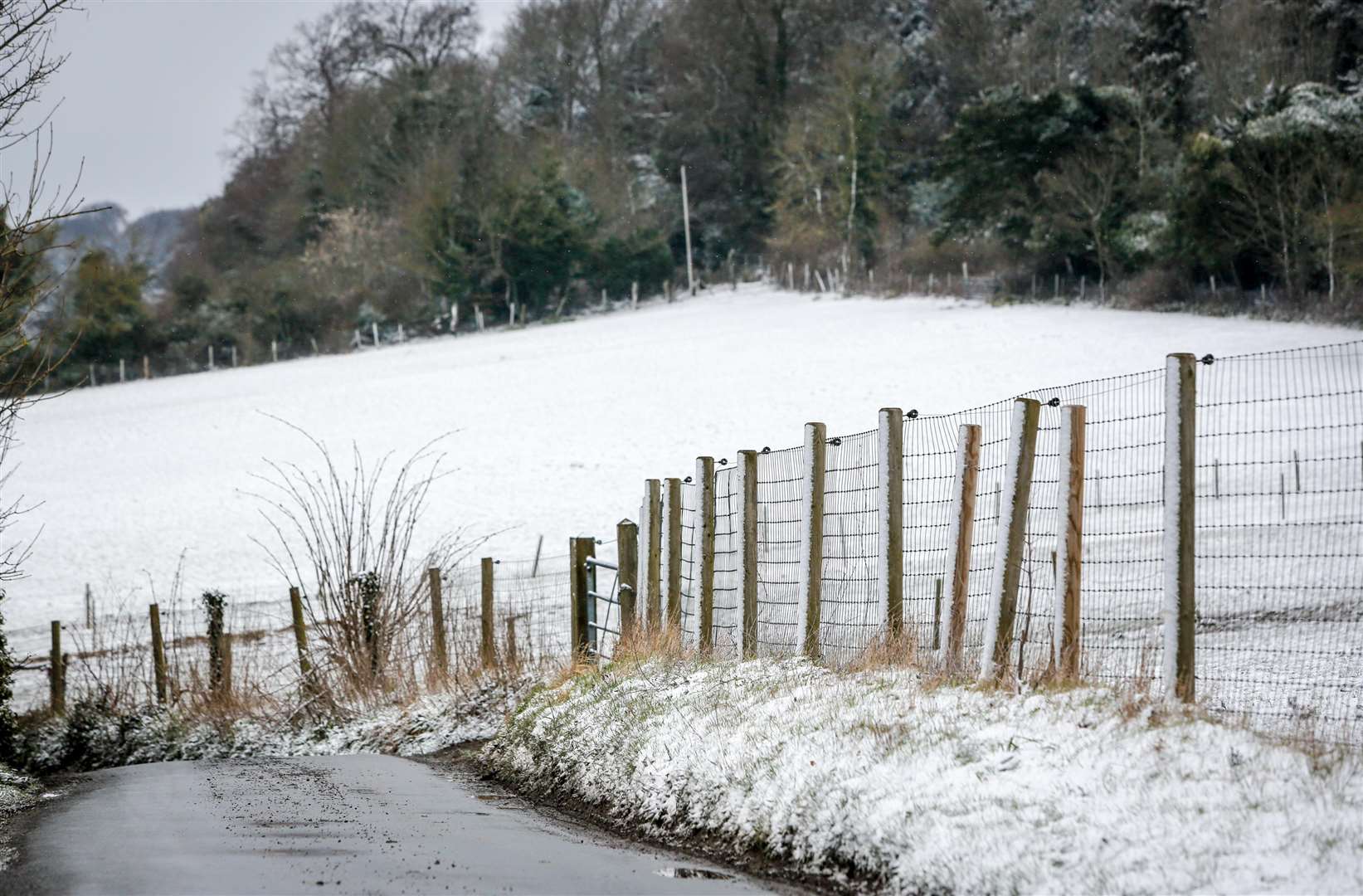 A dusting of snow can be expected on higher ground. Picture: Matthew Walker