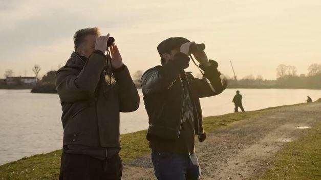 Love Island's Jack Fincham has teamed up with Chris Packham for a new nature show. Picture: BBC