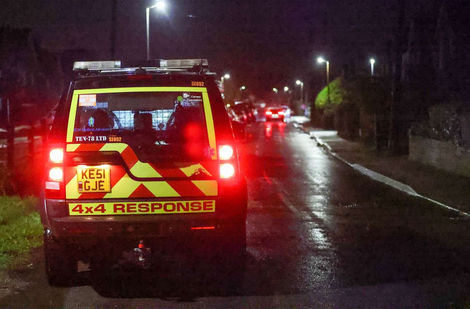 Search teams were sent out last night. Picture: UKNIP