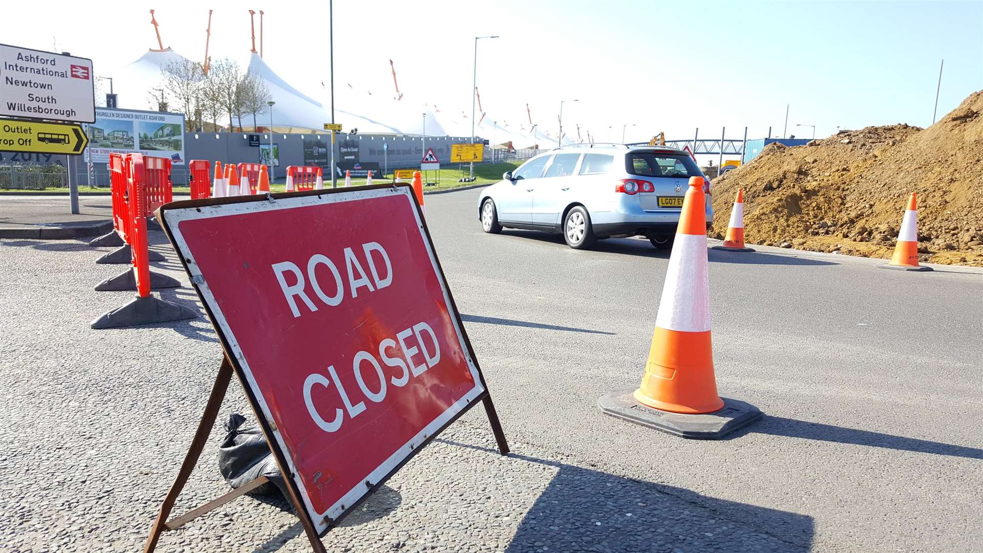 The busy road will be closed for months
