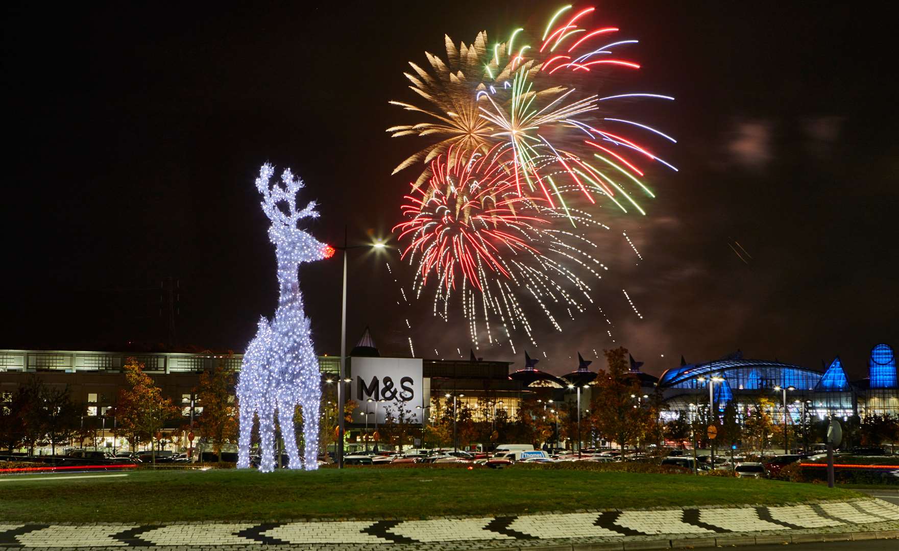 Bluewater's Light Night is a popular event Picture: Martins Melecis