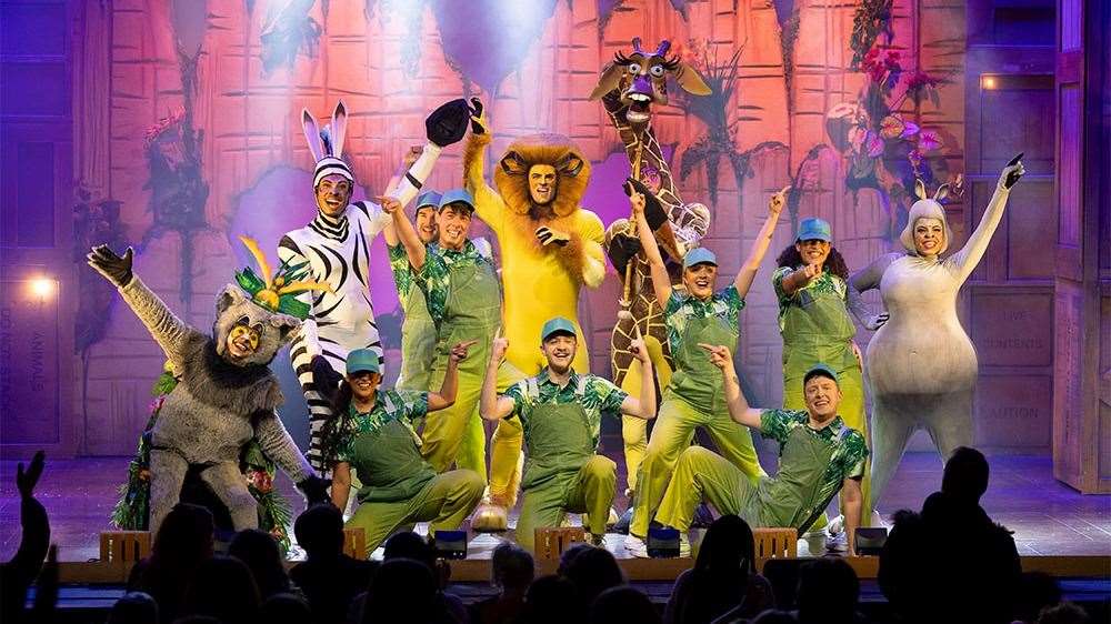 Madagascar the Musical is based on the 2005 animated film starring Ben Stiller and Chris Rock. Picture: Madagascar the Musical
