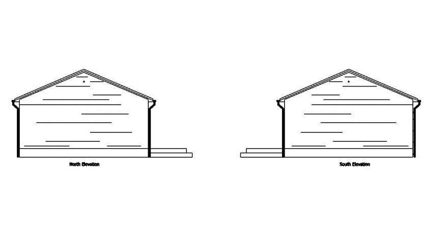Elevations of the proposals in Lower Green Road, Pembury. Photo: Michael Boyle/Conteporary Log Living