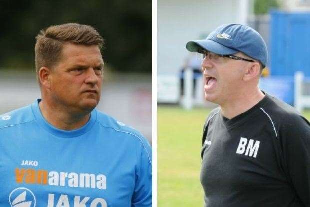 The new management team at K Sports, Darren Hare and Barry Morgan