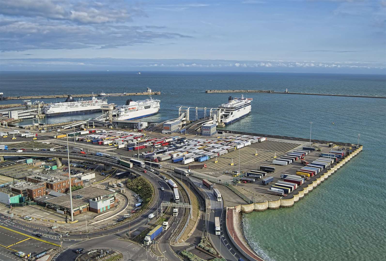 New border rules could cause congestion on roads leading to the Port of Dover