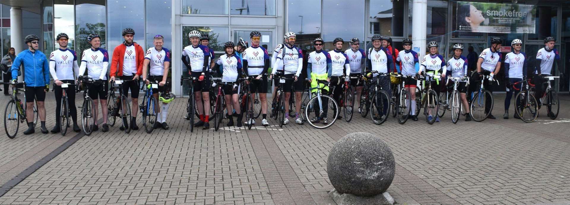 Ride4Life fundraisers get ready for their epic journey to raise money for Darent Valley Hospital