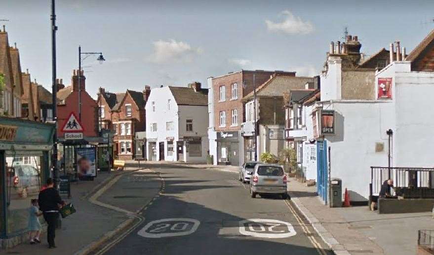 A car was stolen in Oxford Street, Whitstable. Picture: Google Street View