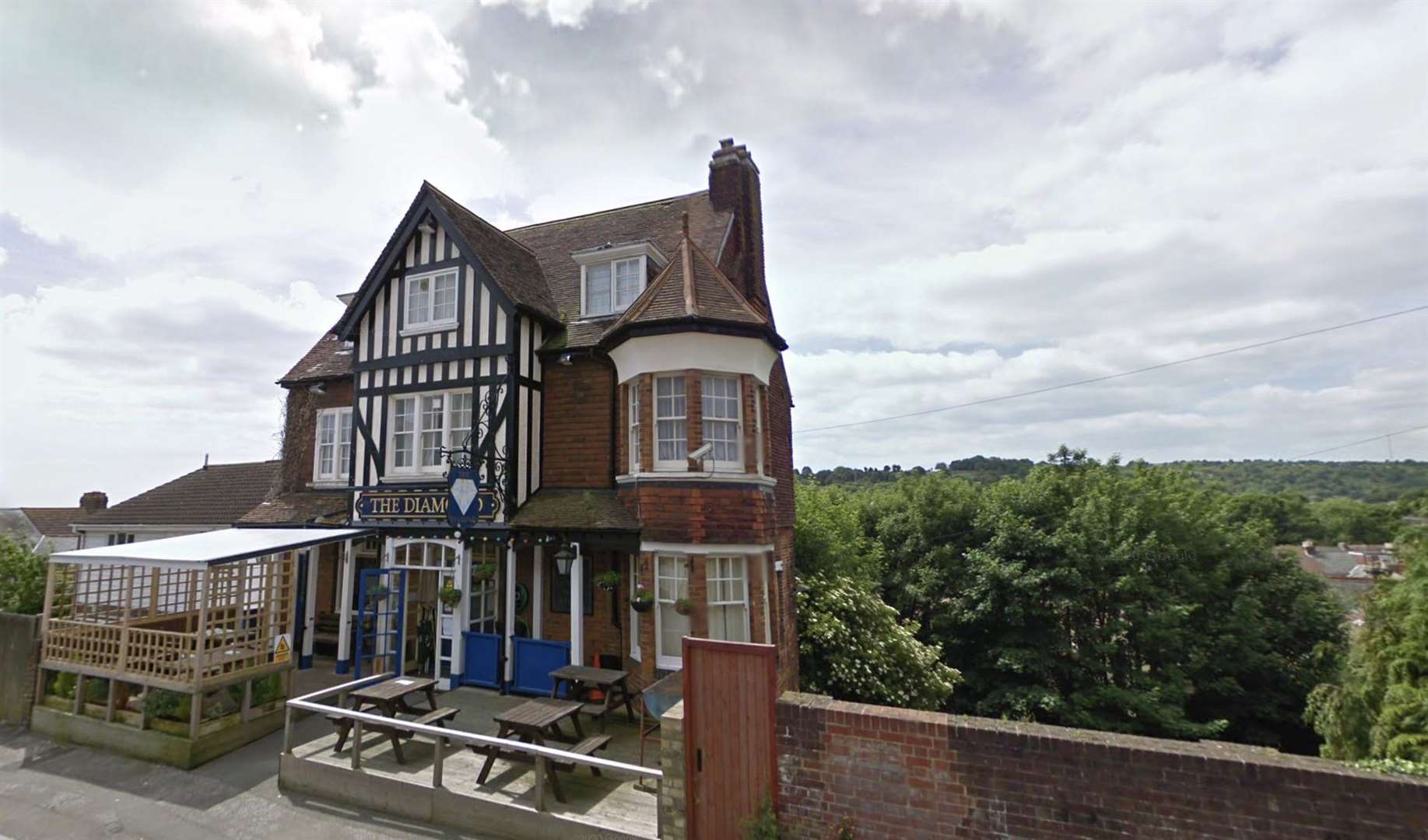 The Diamond in Dover has been listed for sale. Picture: Google