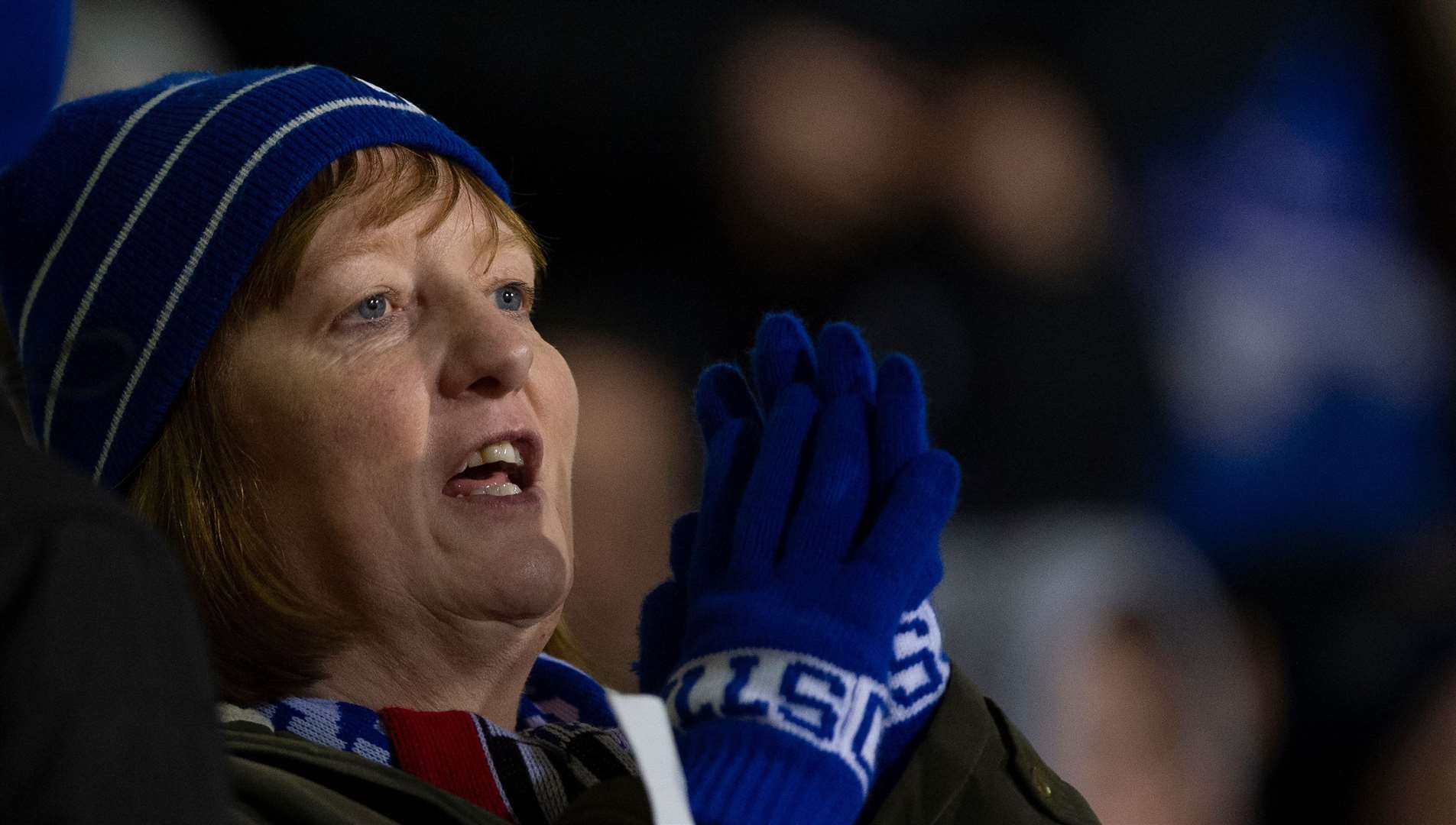 Gillingham's Priestfield Stadium was packed on Sunday for their match with West Ham Picture: Ady Kerry