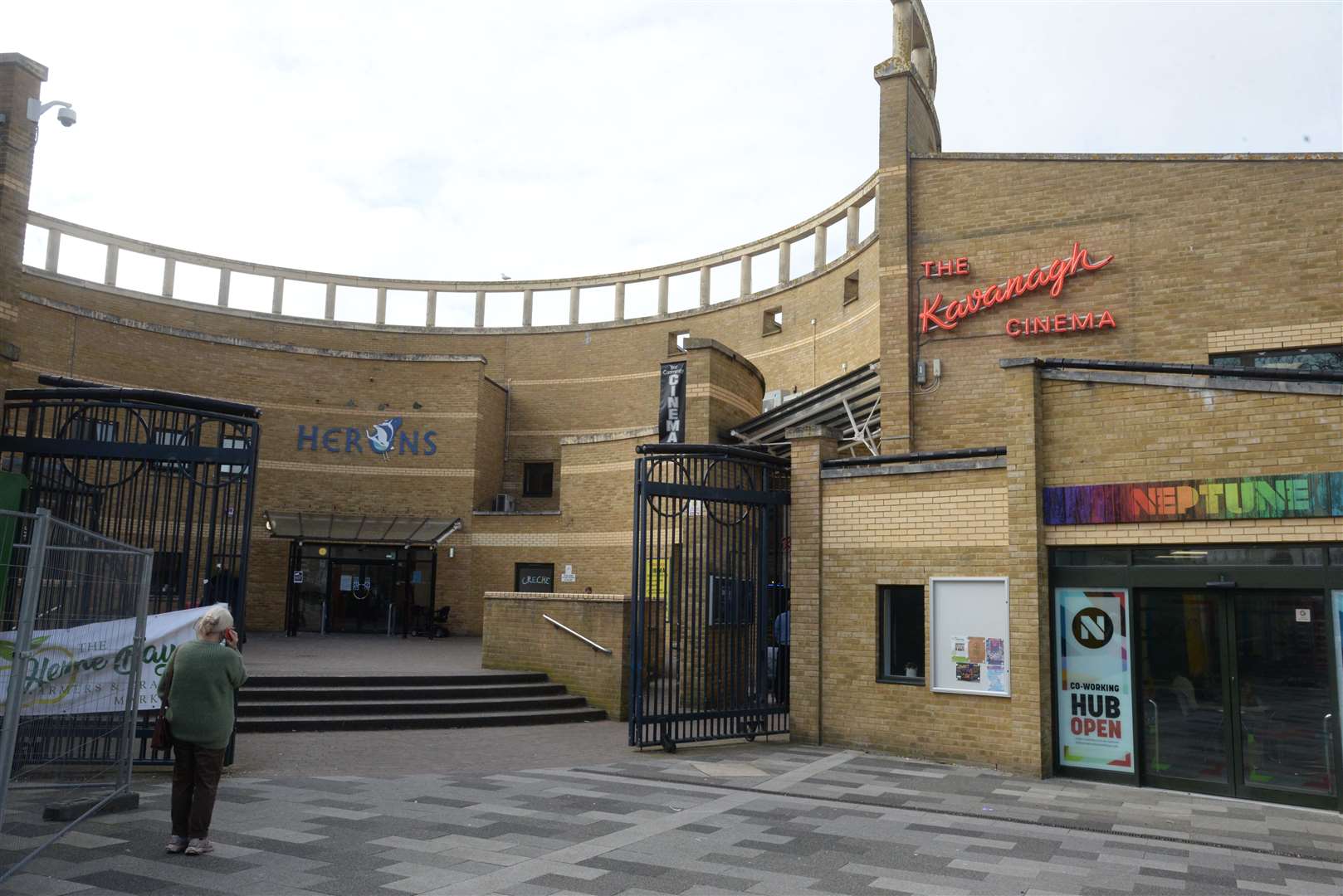 The pool at Herons Leisure Centre is finally set to welcome back users. Picture: Chris Davey