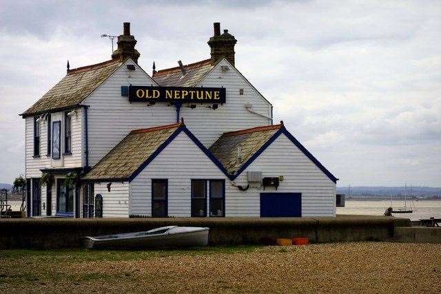 The Old Neptune in Whitstable had been a smugglers pub with a different type of cargo