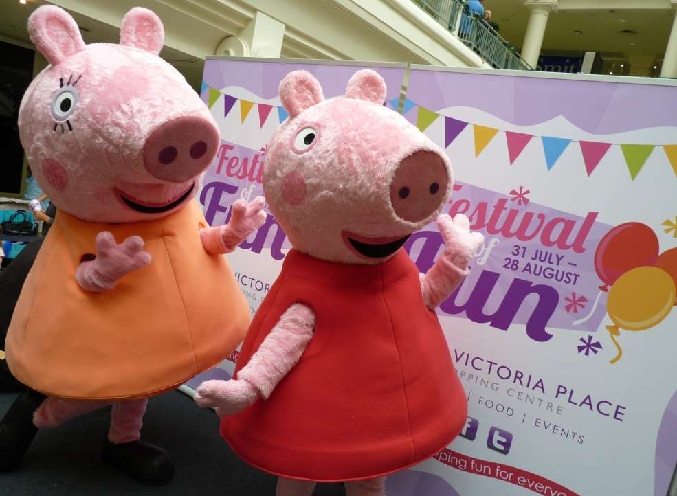 Peppa Pig will be entertain audiences