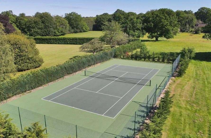 Anyone fancy a game of tennis? Picture: Savills