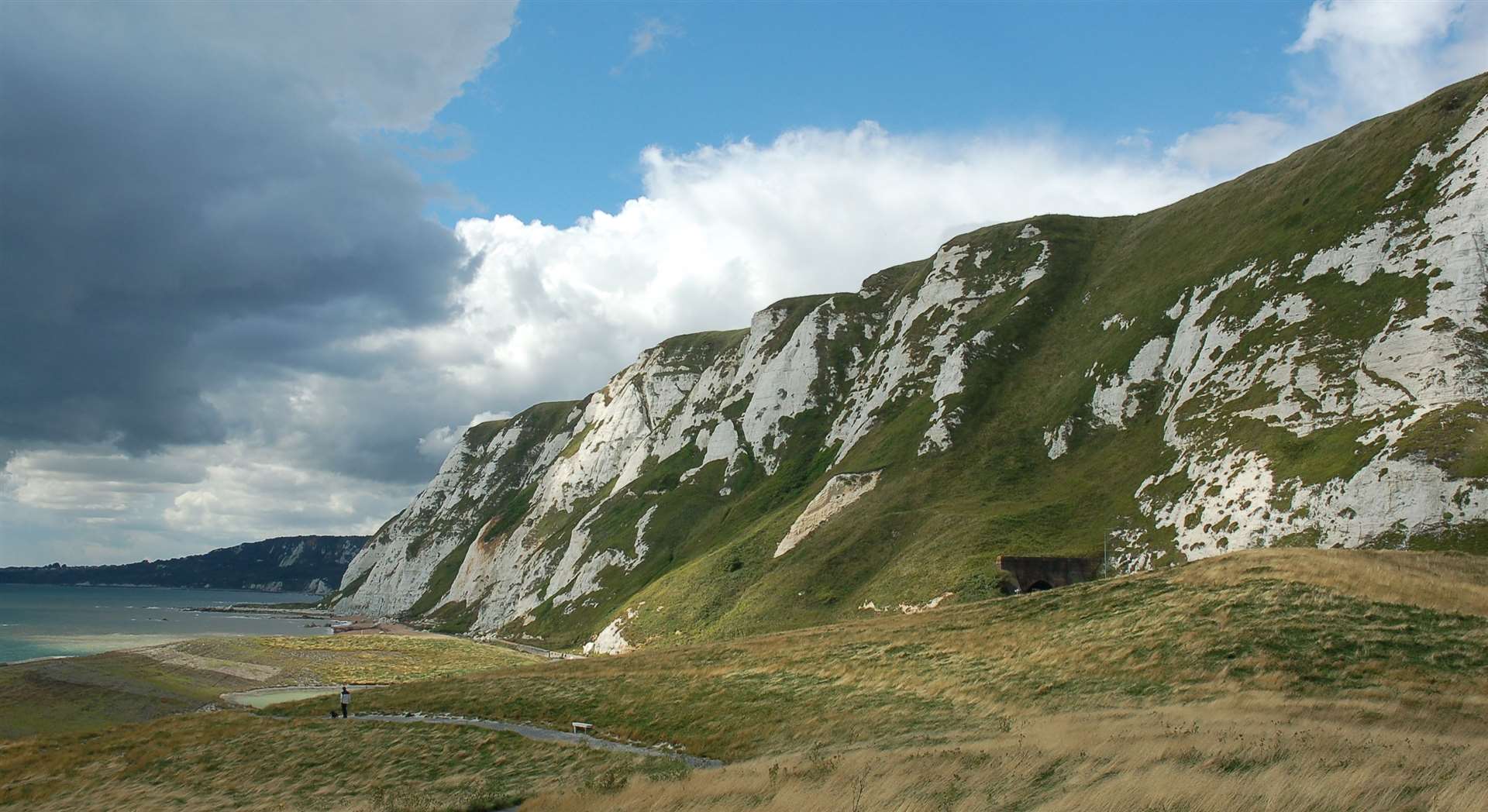 Stroll below the famous white cliffs at Samphire Hoe