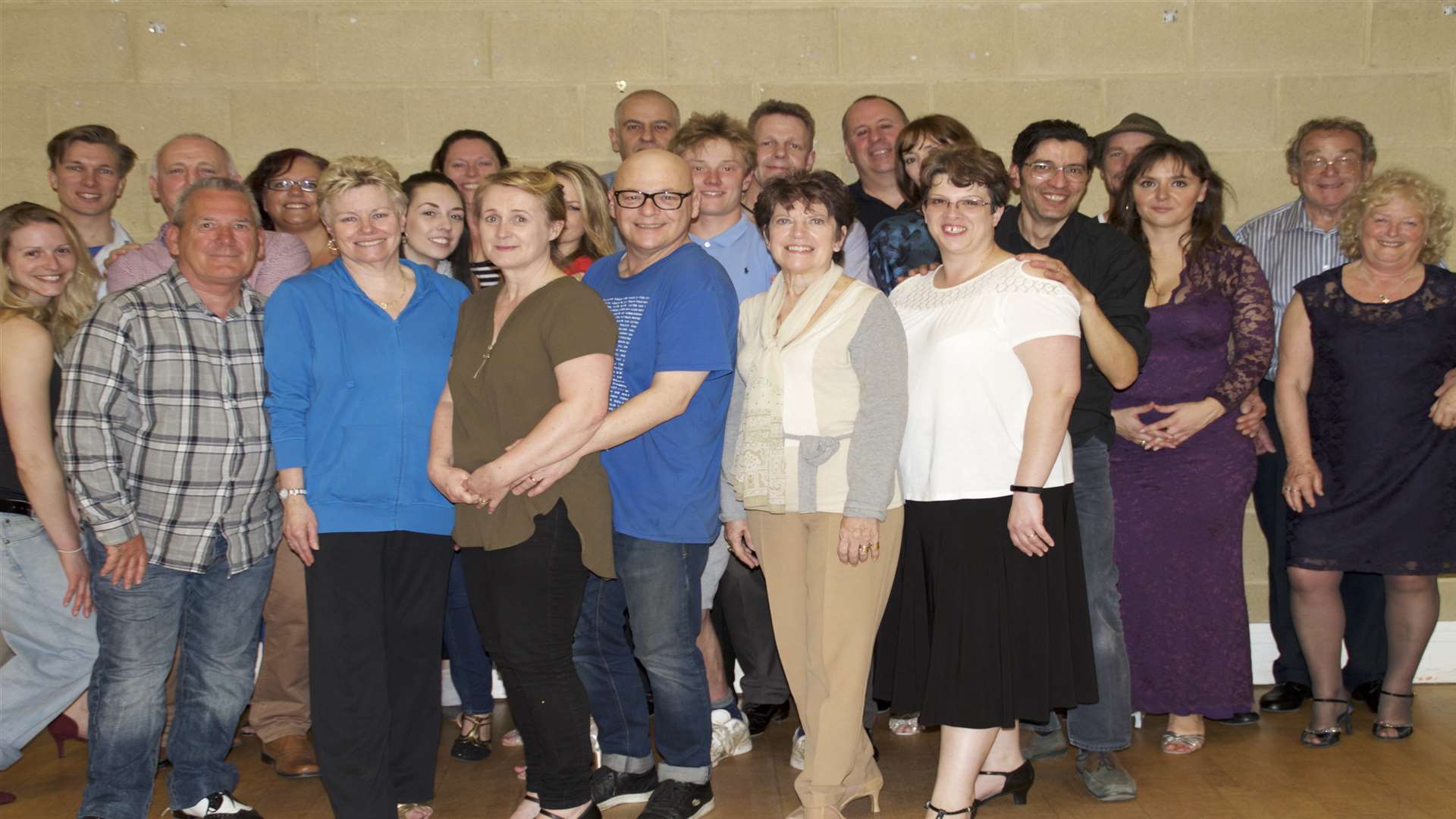 Dancers are ready to take to the floor for the second Strictly Folkestone charity show