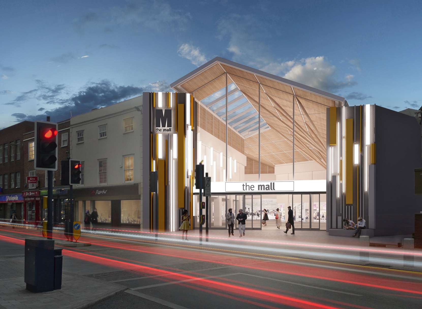 Changes at the Mall, Maidstone which will celebrate 40 years in 2016. Picture: ESA architecture