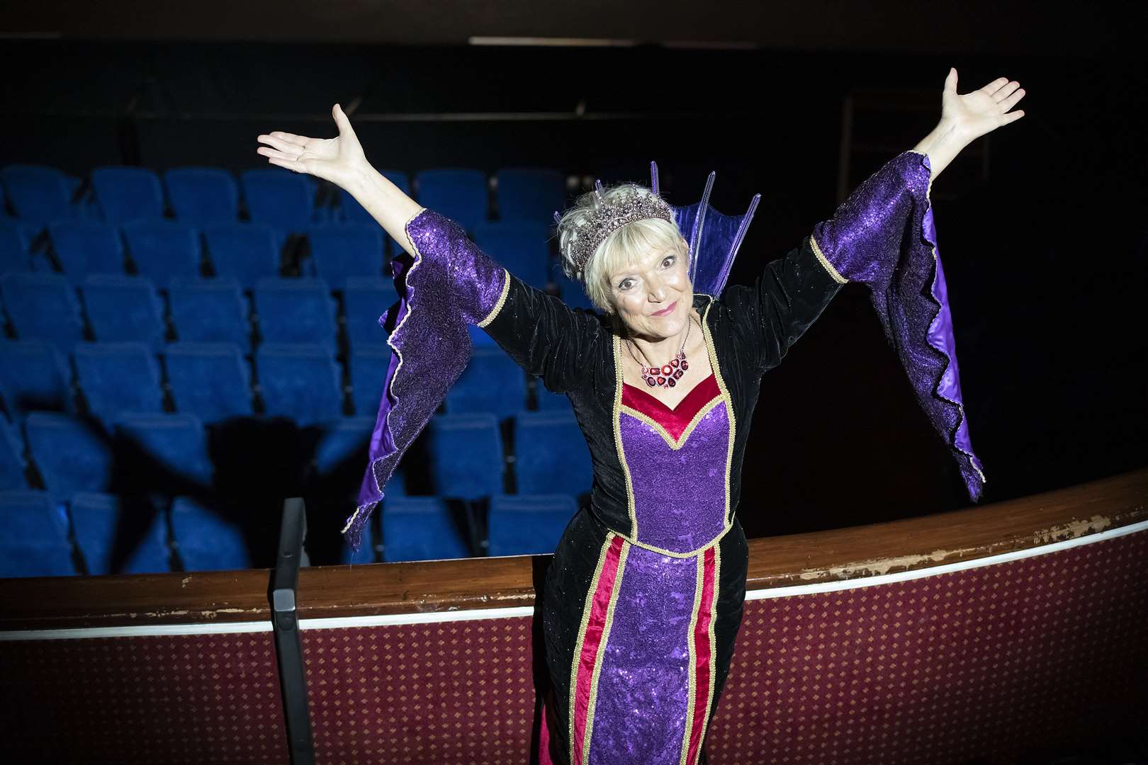 Gillian Wright, who plays Jean Slater in EastEnders, was planned to star as the Wicked Queen in Chatham until an accident forced her to pull out. Picture: Jordan Productions