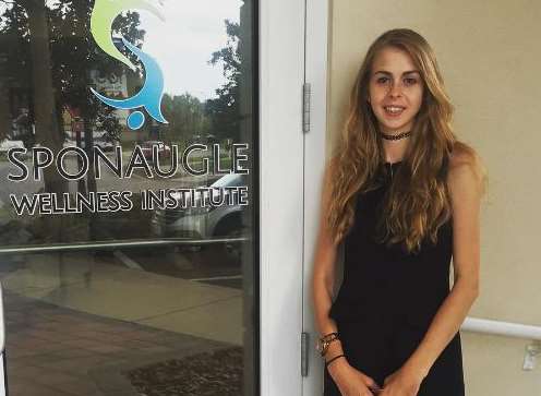 Kirsty at the Sponaugle Wellness Institute in Florida