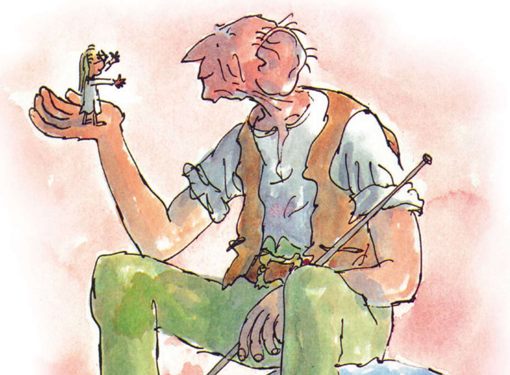 The BFG comes to The Beaney Picture: The House of Illustration