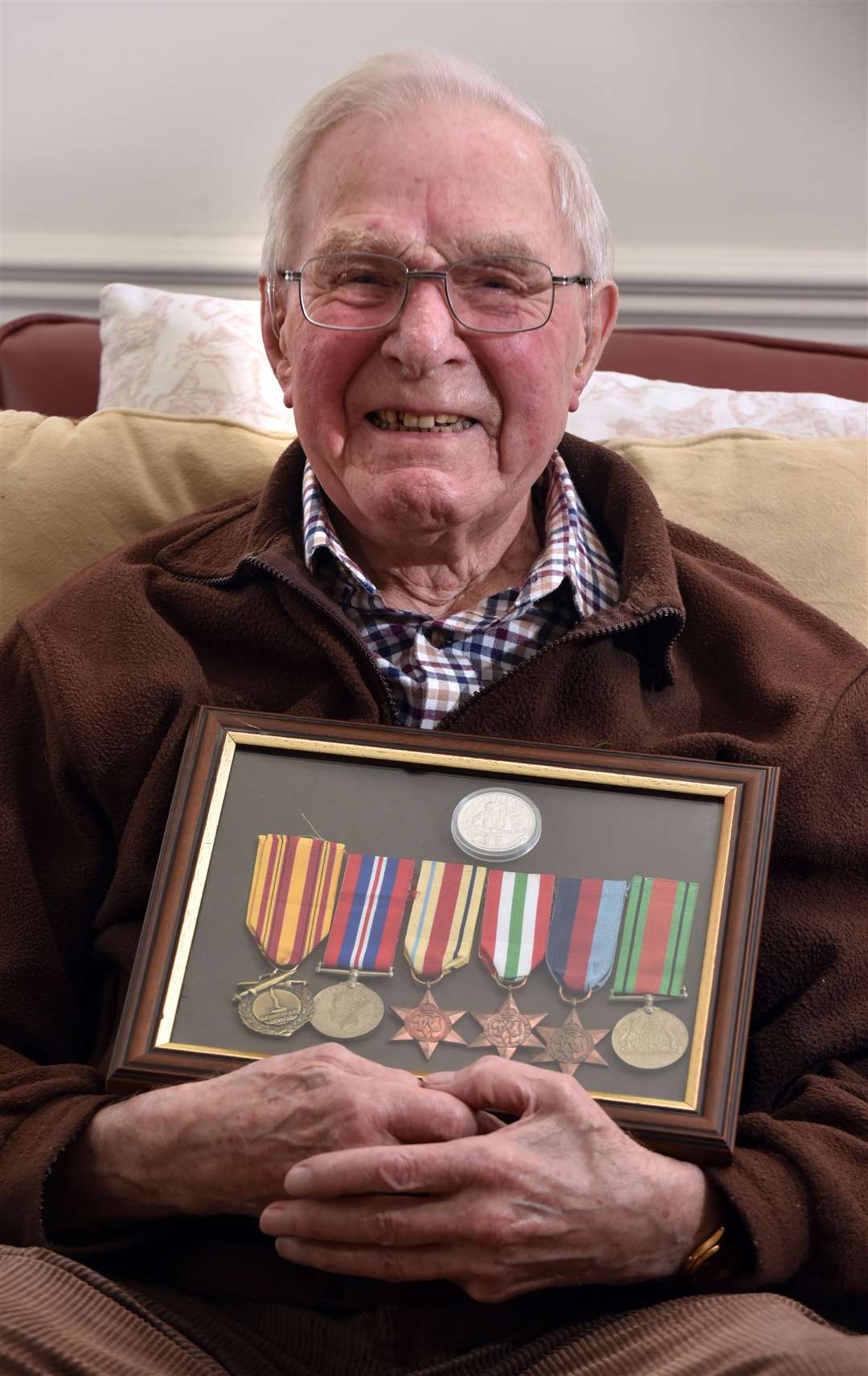 War veteran John Allen (Commonwealth War Graves Commission/PA)
